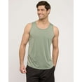 thumbnail image 6 of Real Essentials 5 Pack: Dry-Fit Muscle Tank Tops Sleeveless Shirts Workout Tees Athletic Running Tees (Big & Tall Available), 6 of 6