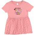 thumbnail image 3 of Inktastic My Uncle Graduated and I'm Super Proud Girls Baby Dress, 3 of 5