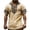 Beige, variant on Medieval Viking T-Shirt for Men Ethnic Printed Summer Boho Short Tee Retro V Neck Cotton Linen Beach Hippie Shirt