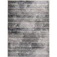 thumbnail image 1 of Momeni LOGANLGN-2GRY2376 2 ft. 3 in. x 7 ft. 6 in. Logan-2 Runner Rug - Grey, 1 of 1