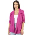 thumbnail image 1 of Blazer ligero de lino AMAD Casual para mujer Talla M, 1 of 5