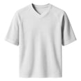 thumbnail image 4 of Akiihool Men's Graphic T-Shirts Men's Street Muscle Short Sleeve Print Personality Fashion Fashion T Shirt(White,S), 4 of 4
