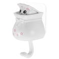 thumbnail image 3 of Lucky Bag Cat Gancho De Pared Adhesivo De Plástico Adorable Sin Perforación Decoración Almacenamiento Colgador De Pared Para Dormitorio Porche Cocina Azul matsuzay HA026761-03, 3 of 6