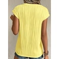 thumbnail image 2 of PRETTYGARDEN Women's Summer Going Out Tops Dressy Casual Crewneck Short Sleeve Textured Basic Cute Trendy T Shirts Tee Blouse, 2 of 8