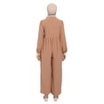 thumbnail image 4 of Beige - Unlined - Crew neck - Jumpsuit - Refka, 4 of 4