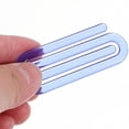 thumbnail image 4 of Dytern paper clips 60Pcs File Document Paper Clips Plastic Shaped Paper Clips Lovely Small Paper Clips Office Paper Clips,2.17"X0.87"X0.08", 4 of 11