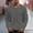 #141-Dark Gray, variant on Ceisia Men's Fashion Long Sleeve V-Neck T-Shirt Solid Color Casual Relaxed Fit Stretch Waffle Knit Soft Comfort Breathable Home Gym Top Gifts for Father Gray L