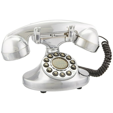Landline Phone Speaker Silver Home Desk Landline Phone Corded