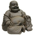 thumbnail image 1 of Hi-Line Gift Ltd Happy Sitting Buddha Statue-16.5-Inch Tall, 1 of 3
