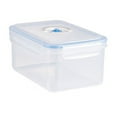 thumbnail image 1 of JJKBVCLO Vacuum Seal Airtight Food Storage Containers Clear Kitchen Canisters With Locking Lids For Dry Pantry Organization And Meal Prep Leakproof Containers, 1 of 1