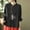 Black, variant on Embroidered Tops For Women Peasant Tops For Women Chinese Style Tops For Women Linen Clothing For Women Linen Tops Women Lightweight Linen Blouses For Women Linen T Shirts For Women Black L