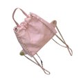 thumbnail image 5 of Women Handbag Mini Backpack Purse with Rhombus Pattern and Chain Large Capacity Shoulder Bag for Commuting Pink Free Size, 5 of 8