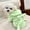 Green, variant on Ultra-Soft Quick-Dry Pet Bathrobe for Small & Medium Dogs & Cats - All-Season Lightweight Design with Safety Closure, Easy-Button Entryway, Machine Washable, Cozy Fleece-Lined for Warmth, Pet Washrob