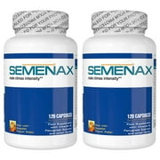 SEMENAX  Natural Daily Supplement 2 Month Supply (120 Capsules per Bottle)
