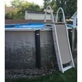 thumbnail image 2 of Open Box Confer Plastics Roll-Guard 48-56" A-Frame Pool Safety Ladder, Gray, 2 of 7