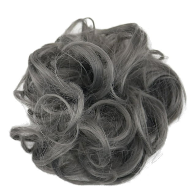 Perruque Extension Chignon Bouclé Chignon Désordonné Pièce de Cheveux Chouchou Enveloppe Extensions de Cheveux, Perruque pour Femmes