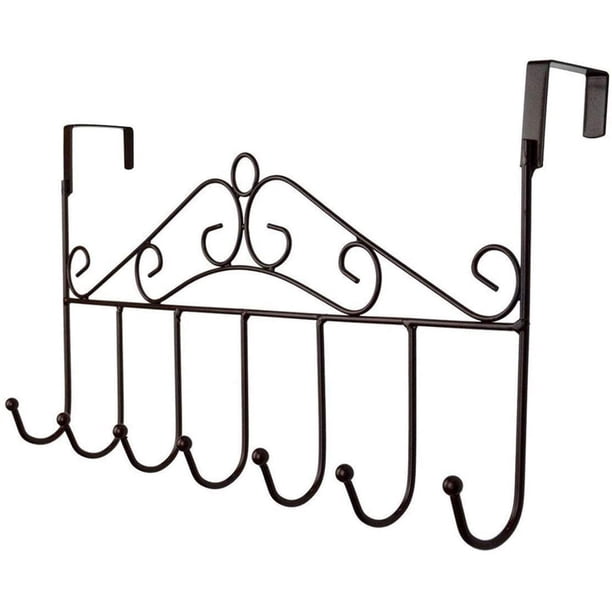Bastidores de almacenamiento colgados en puertas, ganchos de almacenamiento para abrigos, sombreros MFZFUKR JQWJ296-1
