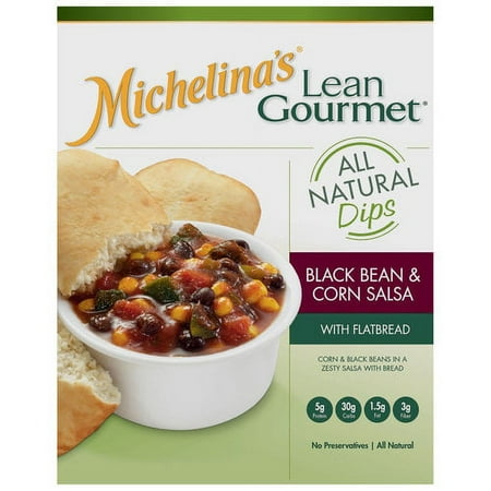 Lean Gourmet Black Bean & Salsa Dip W/fb