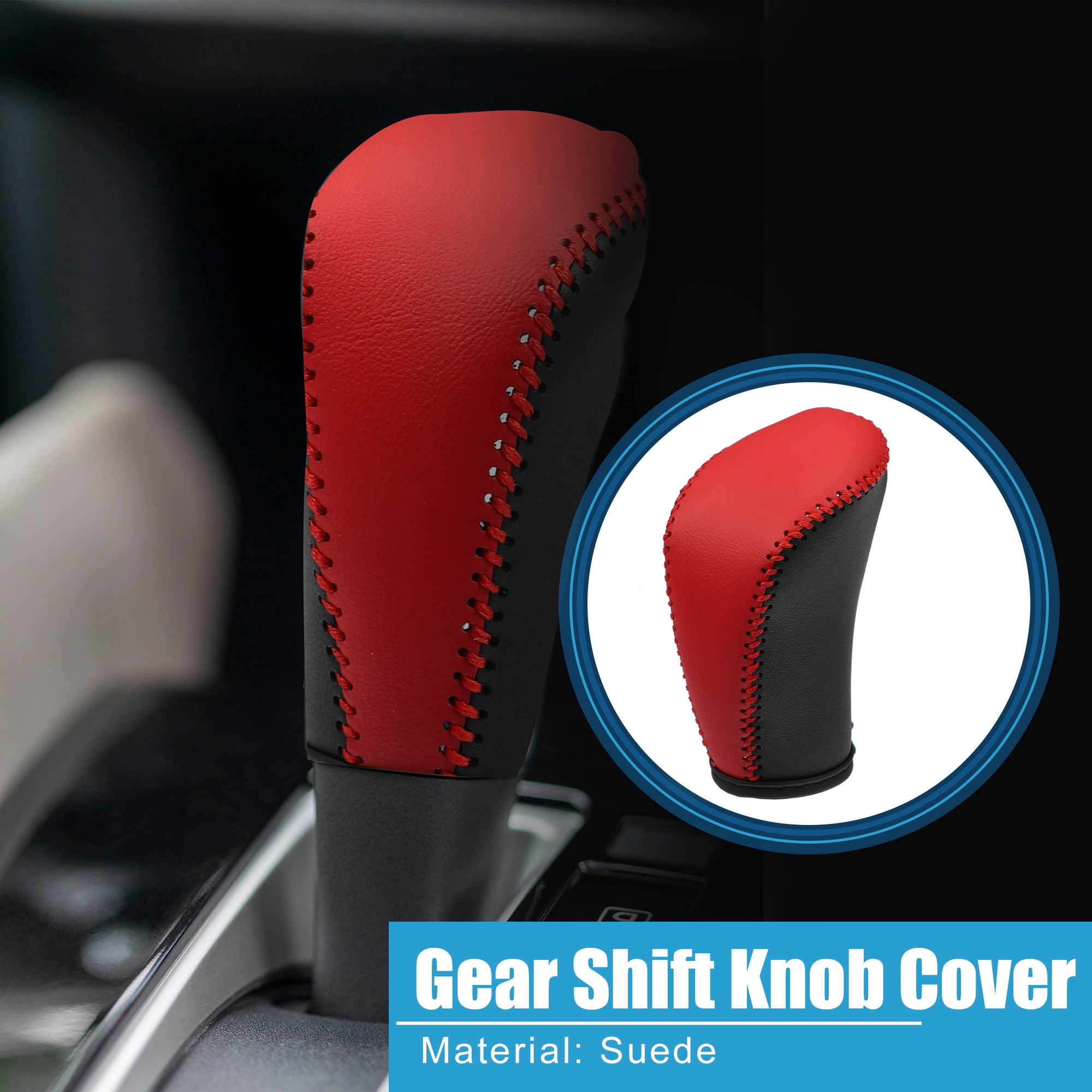 Unique Bargains Gear Shift Lever Cover for Nissan Altima Armada Frontier Kicks 2020-2023