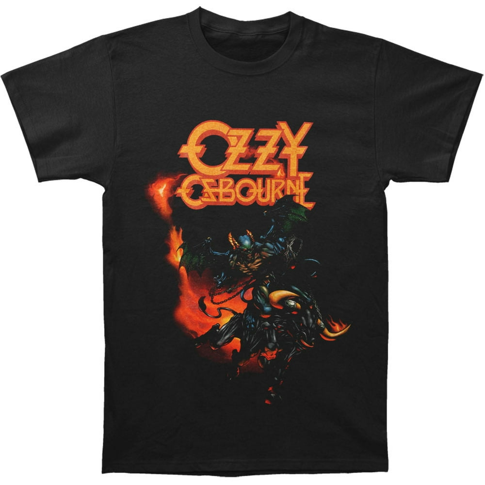 Ozzy Osbourne - Ozzy Osbourne Men's Demon Bull T-shirt Black - Walmart.com - Walmart.com