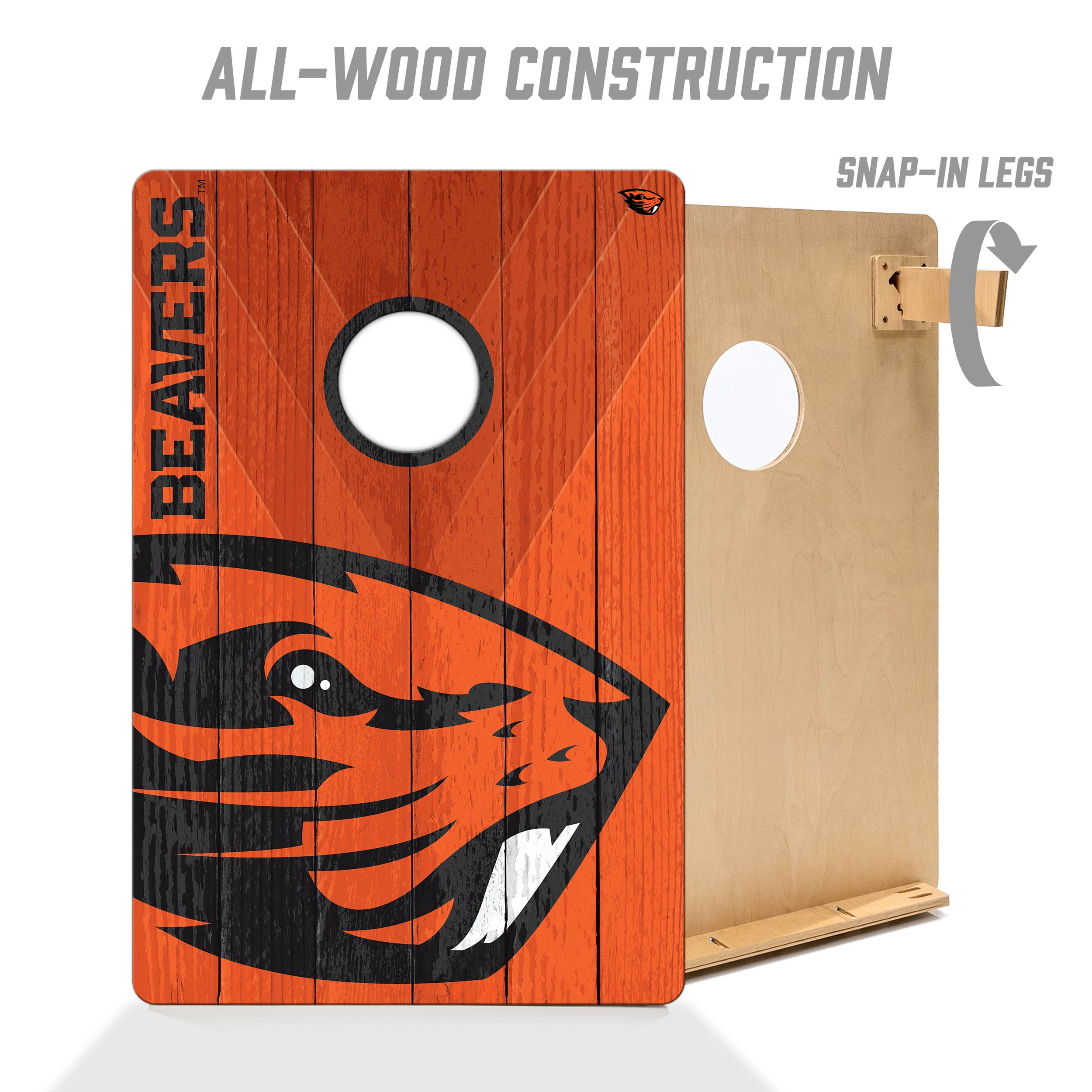 YouTheFan NCAA Oregon State Beavers 2' x 3' Cornhole Game No Bags