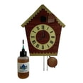 thumbnail image 3 of Liquid Rescue 100%-synthetic oil for all clocks, grandfather, pendulum, electric, cuckoo & Black Forest, gets frozen clocks moving again, keeps all clocks running smoothly!, 3 of 5