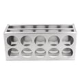 thumbnail image 1 of 304 Stainless Steel Test Tube Holder Rack Highly Polished Surface Multifunctional Laboratory Tube Stand, Small and Lightweight, Wide Applications, 1 of 7