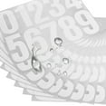thumbnail image 3 of SHOWERORO Reliable White Adhesive Number Stickers for House and Mailbox Waterproof Outdoor Use, 3 of 8