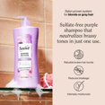 thumbnail image 2 of Suave Bonding Infusion Toning Purple Shampoo 28 fl oz - Pack of 3 & Lotus Biscoff Cookie - 0.2 Oz - 1 ct, 2 of 5