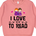 thumbnail image 3 of Inktastic I Love to Read Toddler Sweatshirt, 3 of 4