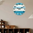 thumbnail image 5 of Gnwei Wall Clock 10 Inch Battery Operated Silent Non-Ticking Wall Clock Vintage Retro Rustic Style Decorative for Bedroom Living Room Kitchen Home Office, 5 of 8