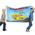 thumbnail image 2 of The Magic School Bus-themed Printed Flag Perfect gift for fans, friends, and family members, and suitable for indoor and outdoor activities, party decorations.16"x24" (40cm×60cm), 2 of 6