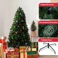 thumbnail image 3 of Elf Stor 6ft Prelit Christmas Tree with 250 LED Lights and Metal Stand, 3 of 7