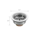 thumbnail image 5 of Design House Kitchen Sink Drain Strainer T-Handle in Stainless Steel, 5 of 5