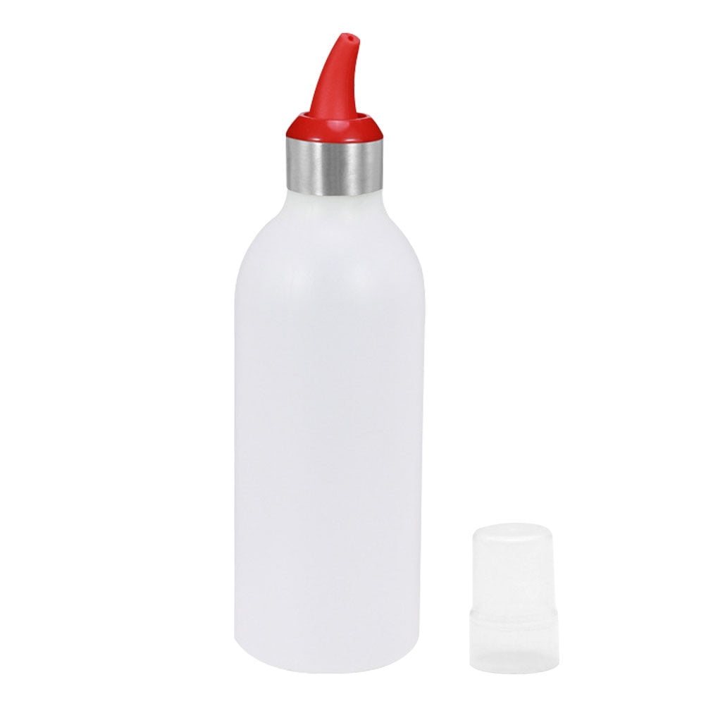 1Pack Portable Ketchup Bottle Red TPR PP For Salad Dressing And Seasonings Easy to Carry