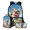 Painted Corgi Daisy Flower, variant on ZUXONGSY Cherry Blossom Butterfly Print 3Pcs School Backpack Set for Boys Girls Teen Shoulder Bag Lunch Box Pencil Case Schoolbags Book Bag Travel Casual Daypack with Zipper Pocket
