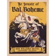 thumbnail image 3 of Anonymous 15x18 Black Modern Framed Museum Art Print Titled - Ye Jologne or Ball Bohemow. New Willard Hotel. (1920-1930), 3 of 5