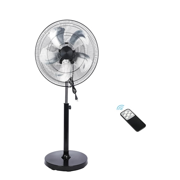 Ventilador oscilante de pedestal de alta velocidad Aotop con control remoto y pantalla LCD