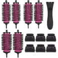 thumbnail image 5 of RKXQT 6pcs Round Hair Brush Set, Detachable Handle Hair Roller Styling Tools for Blow Drying, Styling, and Smoothing, Professional Hair Care Kit for Women & Men, 5 of 5