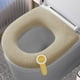 thumbnail image 2 of Fundas para el asiento del inodoro de baño Almohadillas suaves y cálidas para el asiento del inodoro Fundas elásticas y lavables Cómodas fundas para el inodoro, 2 of 2