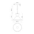 thumbnail image 3 of PD473710MBOP-Alora Lighting-Betty - 1 Light Pendant-9.13 Inches Tall and 10.25 Inches Wide-Matte Black Finish    -Traditional Installation, 3 of 7