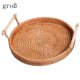 thumbnail image 2 of Suministros de herramientas de barra de cocina Panera Plato Con Asa Rattan Redondo Mimbre Zhivalor WL-00657-2, 2 of 4