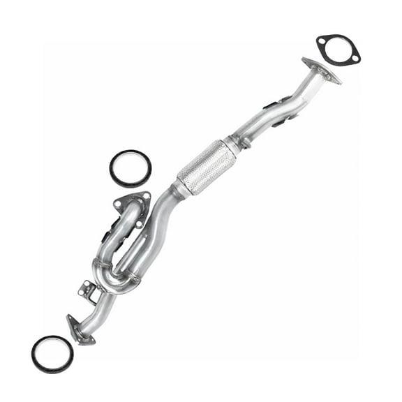 Northeastern Exhaust Stainless Steel Y-Pipe Flex Fits 2002–2003 Nissan Maxima & 2002–2004 Infiniti i35 3.5L | Includes Gaskets & Clamps