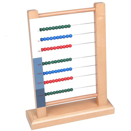 Large Bead Frame IFIT Montessori Large Bead Frame, Montessori Toy Math Materials ...