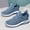 Blue, variant on Womens Lace Up Sneakers Round Toe Flat Sole Athletic Shoes for Women Summer Walking Running Sports Shoes Sneakers US :9
