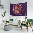 thumbnail image 3 of XMXT Wall Tapestry Hanging, Trick or Treat Candy Pattern Wall Decor Tapestry for Bedroom Living Room Dorm, 60 x 40 inches, 3 of 9