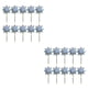 thumbnail image 2 of Monstrate 10 unidades/juego de control eficaz de aves, molinetes reflectantes, disuasorio de aves para protección del medio ambiente, 8 ángulos 8 ángulo de plata 2Conjunto, 2 of 6