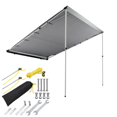6.6'x8.2'Car Side Awning Rooftop Pull Out Tent Shelter Shade