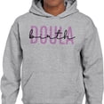 thumbnail image 2 of Birth Doula Hoodie Sweatshirt Unisex X-Large Grey, 2 of 5