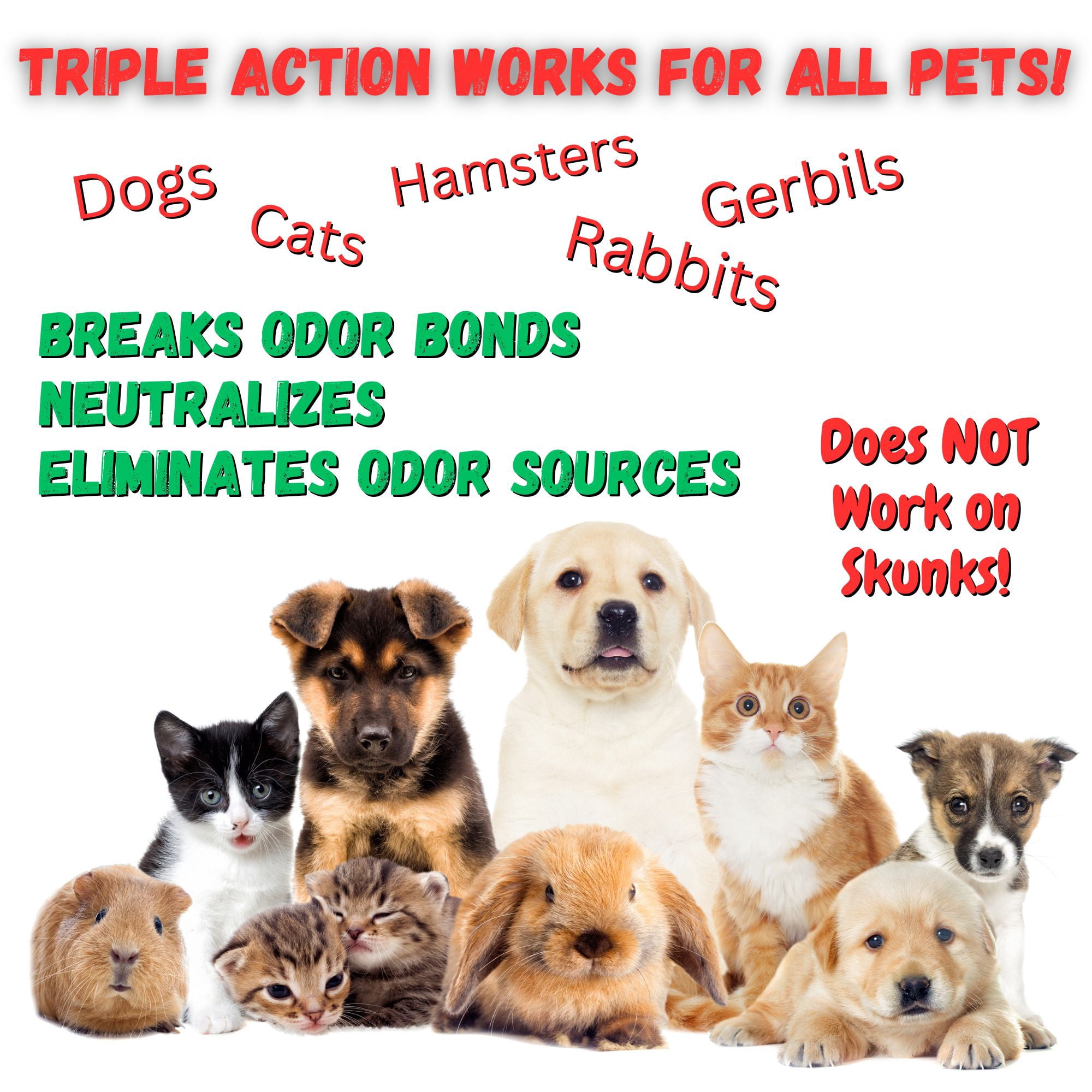 Zone Protects Pets Fur Fresh Pet Odor Eliminator Bundle; Triple Action Continuous Spray + Refill